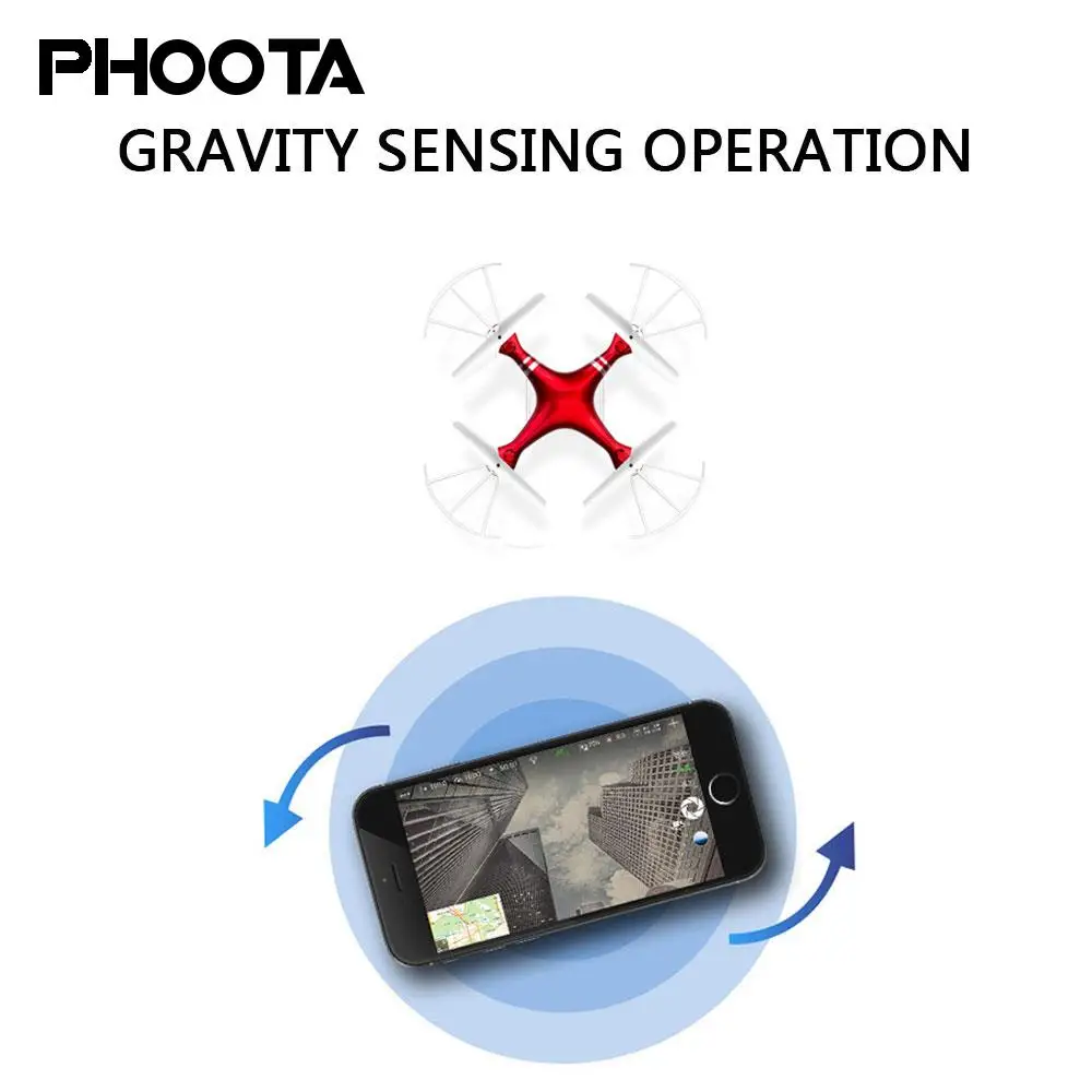 БПЛА 4 канала инновационные один ключ возврата Drone 6 оси гироскоп 360 градусов Rolling