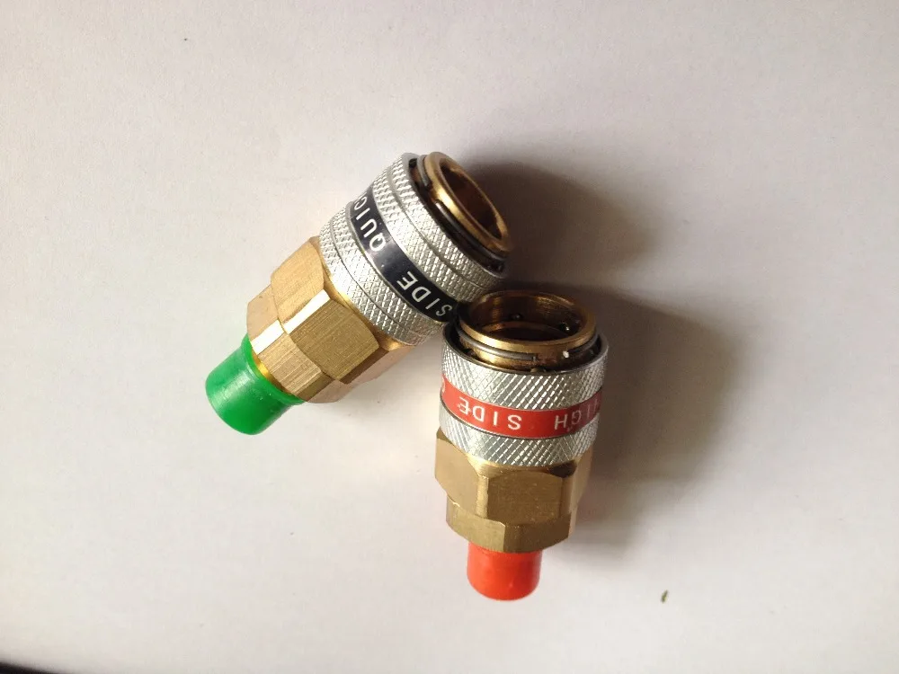 

1/4SAE Quick coupler R134A connector A/C car use dapter QC12