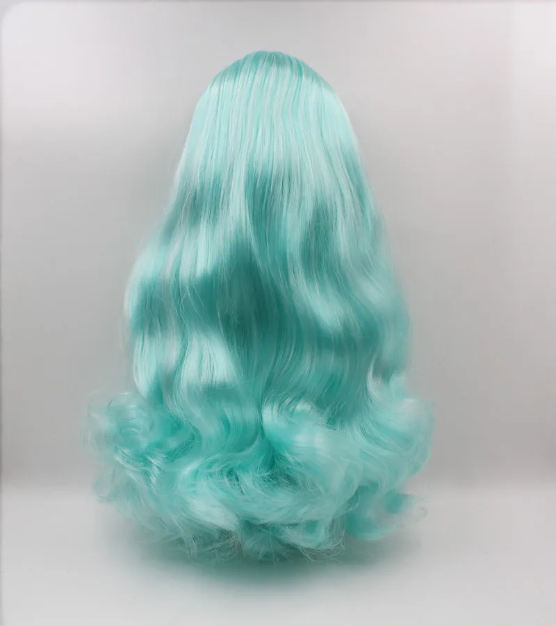 Кукла Blygirl белая небесно синяя с завитыми волосами новая кукла для лица 19