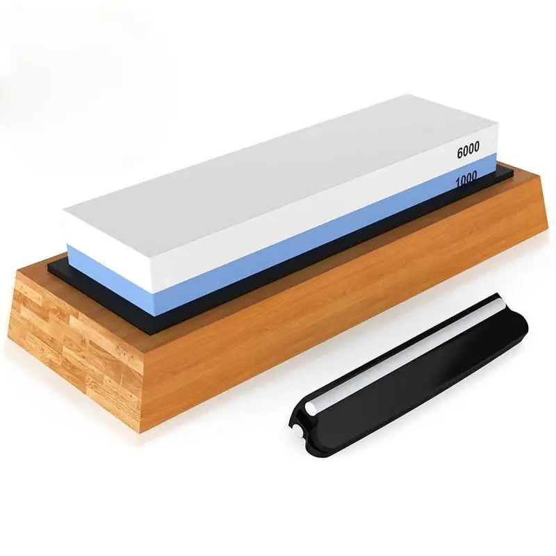 1000-6000 Grit Set Pro 1000 3000 6000 800 Грит Кухня инструмент Ножи точилка для ножей, точильный камень, точильные камни точильный камень Системы вода камень хонинговальный - Цвет: 1000-6000 Grit Set