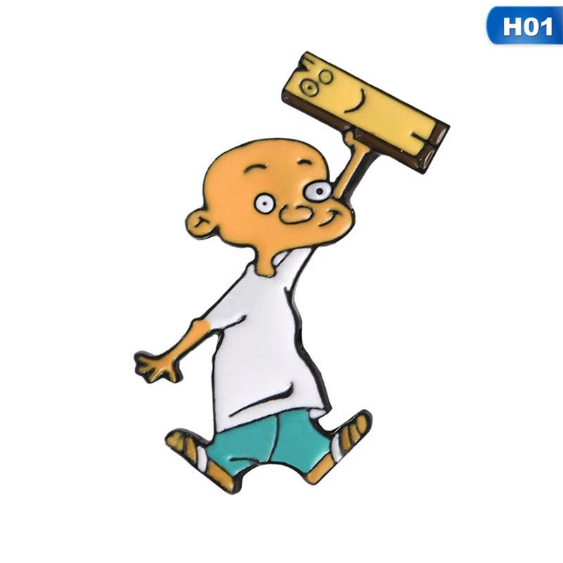Дощечки Ed, Edd и Eddy булавки 90s мультфильмы Броши Булавки на лацкан эмалированные булавки детство мультфильмы ювелирные изделия
