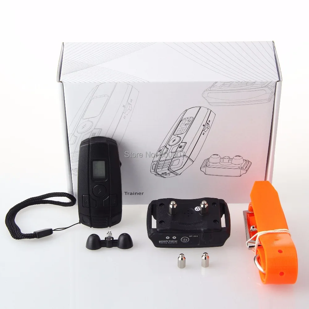 

350M Rechargeable Waterproof Electric Shock No bark Stop Dog Training Collar Pet Trainer For Small Dog/Cat