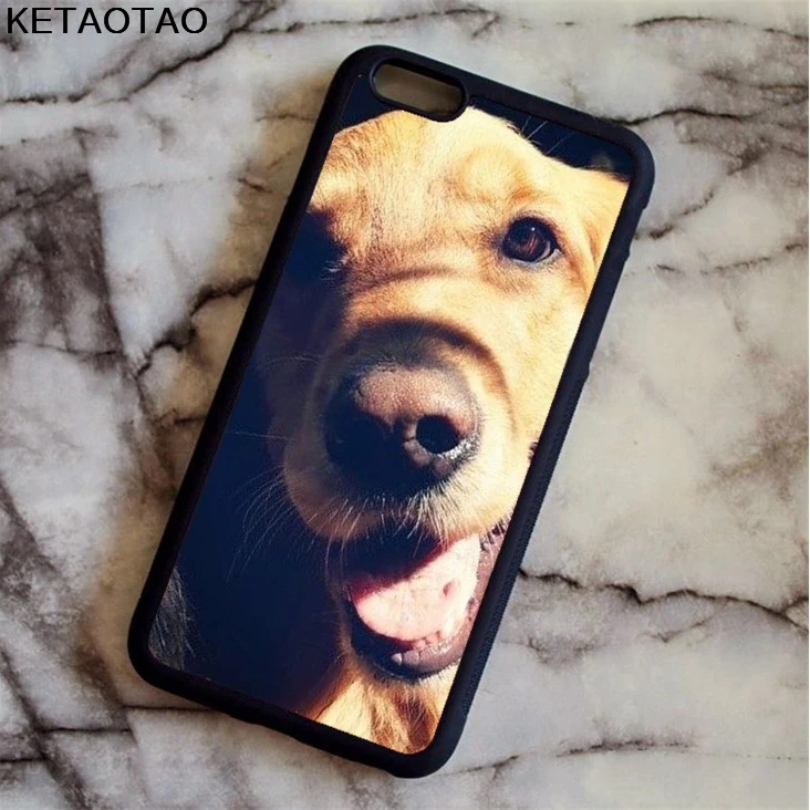 KETAOTAO милый питомец собака золотой ретривер чехол для телефона s iPhone 4S 5S 6 6S 7 8 X PLUS