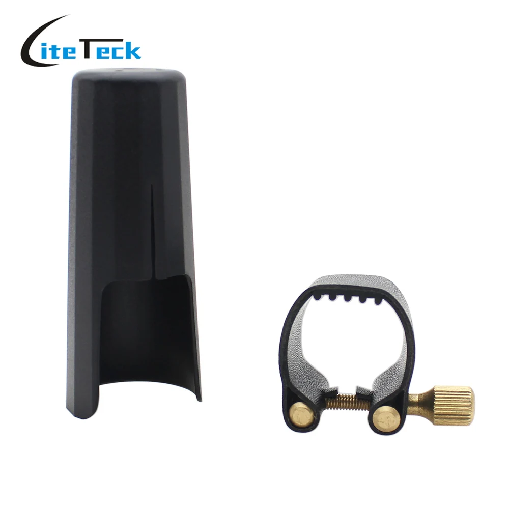 

Прочная кожаная Лигатура с пластиковой крышкой для мундштука