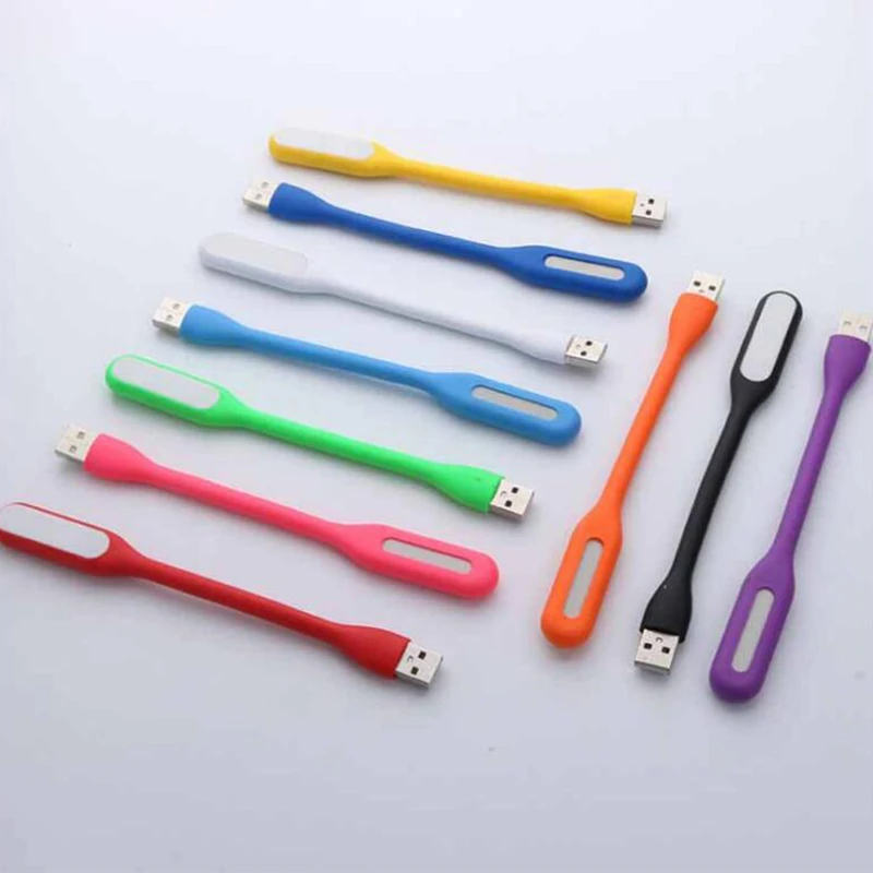 

Jmmxiuz гибкий портативный 5 в 1,2 Вт мини USB светодиодный ночник светящийся яркий Настольный светильник для чтения для портативного зарядного у...