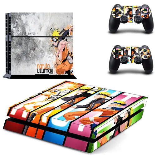 DPTM1116 Аниме Наруто наклейка для PS4 виниловая наклейка, стикер для консоли sony Playstation 4 и 2 контроллера наклейка для PS4 стикер - Цвет: DPTM1116