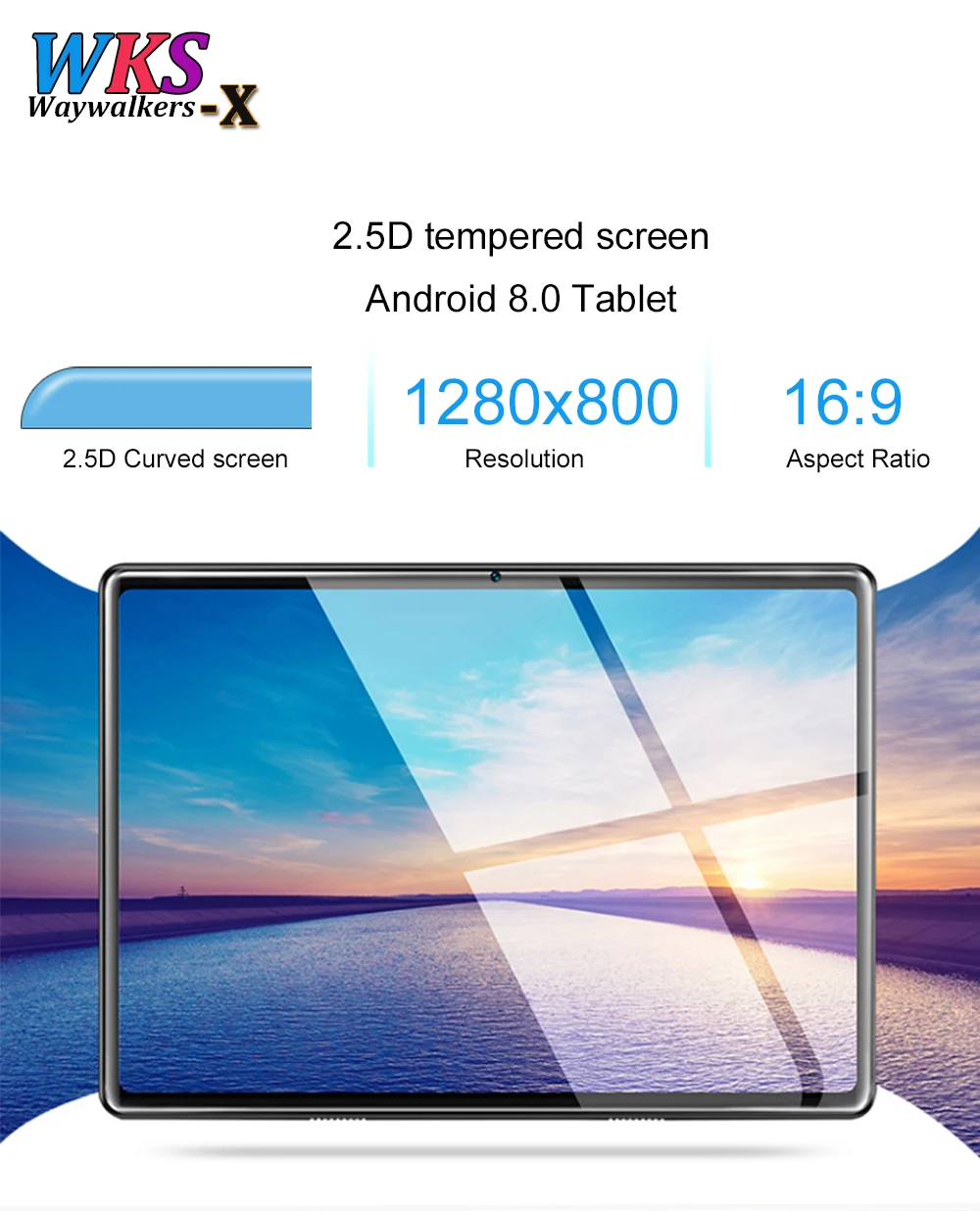 Последняя модель Оригинальные неподдельный 10 дюймов 3g/4G LTE планшетный ПК Восьмиядерный android 8,0 ram 6 GB rom 64 GB 1280* 800 IPS изогнутый экран Две sim-карты wifi gps умные планшеты 10,1+ подарок