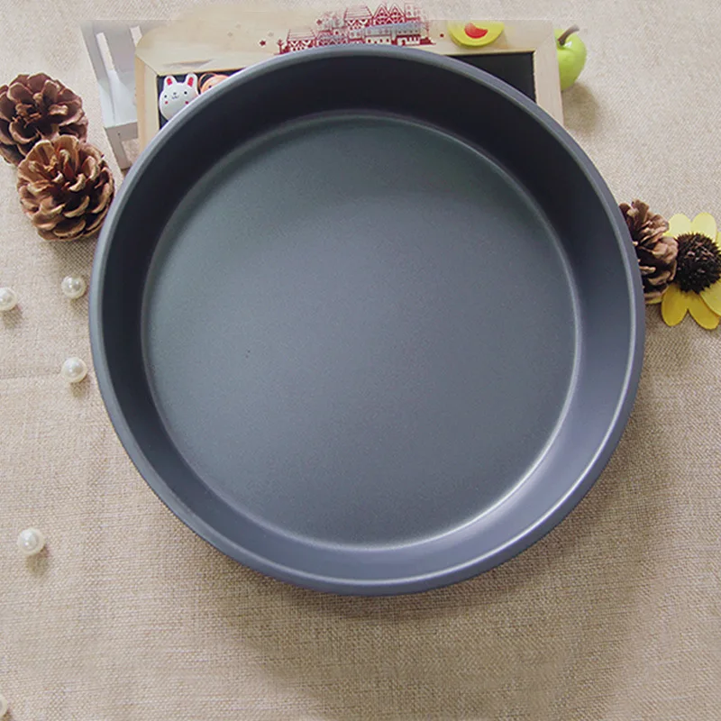 

8-дюймовая антипригарная сковорода для приготовления пиццы, кухонная посуда для выпечки, поднос для пиццы