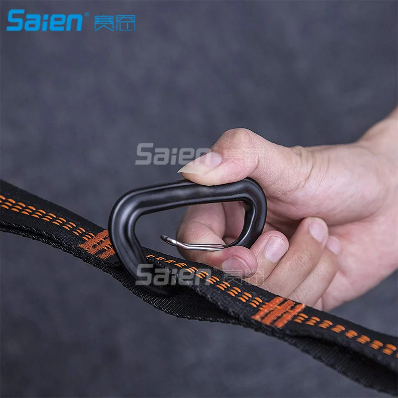 Зажим для карабина алюминиевая основа 12kN сверхпрочные зажимы 1200 фунта/кг