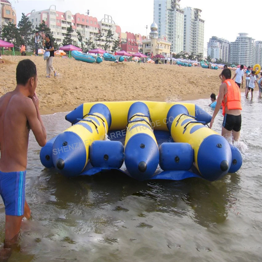 1 шт. надувная водная игрушка 3 ряда по 6 сидений | Спорт и развлечения