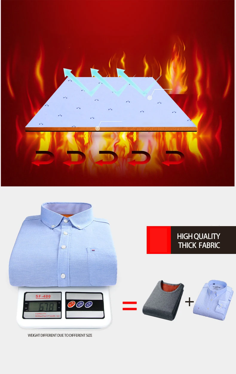 Winter mens work shirts striped solid color Long sleeve social men dress shirt oxford male shirts Plus size 4XL White color