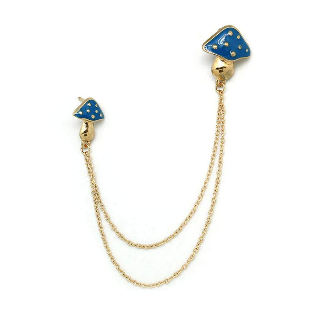 Fashion Woman Girl Mushroom Enamel Brooches Pins Zinc Alloy Shawl Brooch Factory Wholesale Sales Clothing Accesories | Украшения и