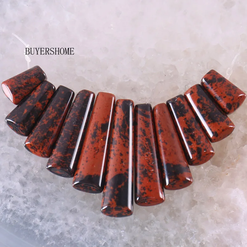Jasper Подвеска подходит для ожерелья натуральный опал оникс тигровый глаз зеленый авантюрин Кристалл Абалон раковина песчаник Родонит бусины набор 11 шт - Окраска металла: Jasper