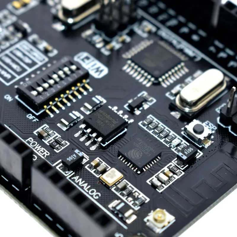 UNO R3 + WiFi ATmega328P ESP8266 (память 32 Мб) Φ CH340G для Arduino Uno NodeMCU WeMos Новое поступление |