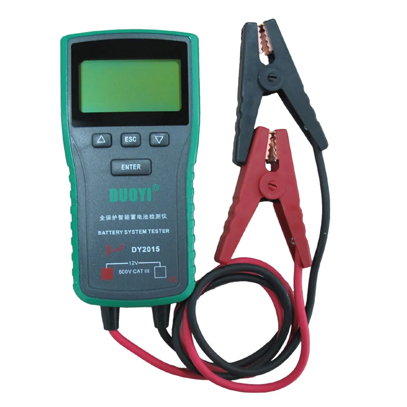 DY2015 12V Car Battery System Tester Capacity Maximum Electronic load Battery Charge Test+English manual