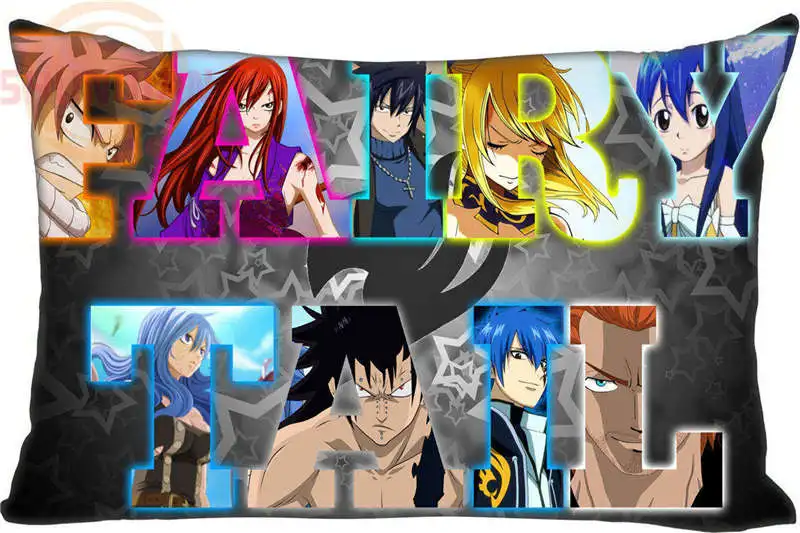 Прикольная наволочка команда сказочный стиль Tail (с двух сторон) | Дом и сад