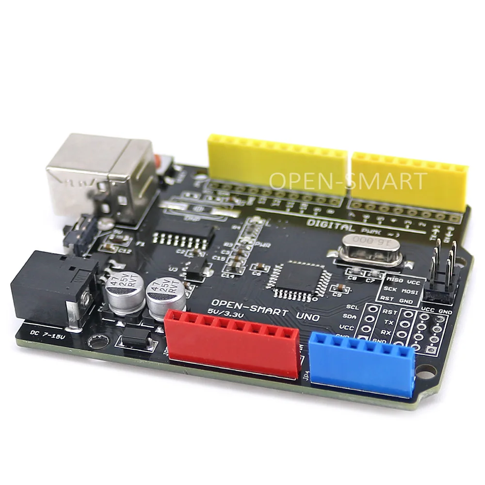 Открытая Смарт 5 В/3,3 В совместимый UNO R3(CH340G) ATMEGA328P макетная плата с usb-кабелем для Arduino UNO R3