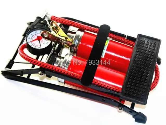 Автомобильный воздушный компрессор насос с двумя помпами для стайлинга