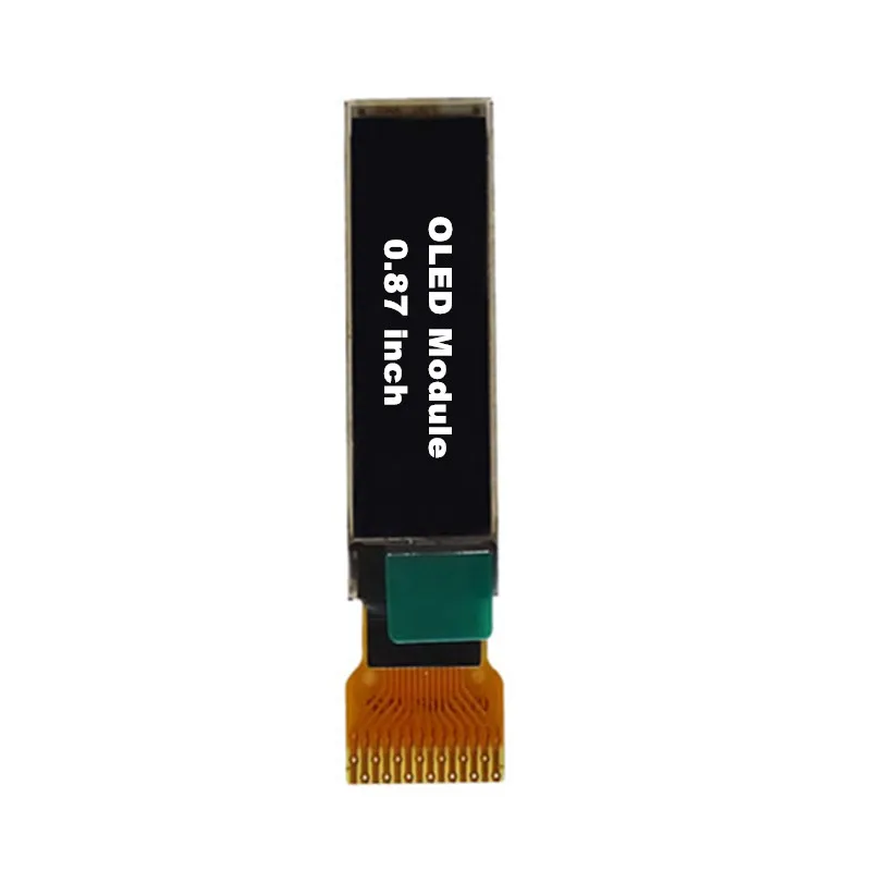 0,87 дюймовый белый OLED дисплей модуль 128X64 0,9" OLED экран модуль для arduino IIC интерфейс 14Pin 12864 SSD1316