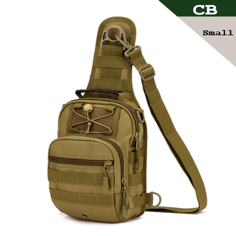 SMALL CB SINAIRSOFT Тактические сумка Молл Рыбная Ловля Туризм Охота Сумки Спортивная Сумка леди Грудь тела Ремень Одного Плеча Тактический Рюкзак Мужчин - Цвет: SMALL CB