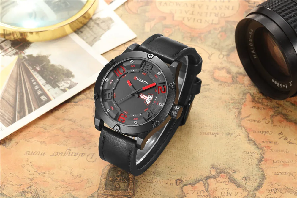 2017 новые модные мужские часы армейские военные спортивные кварцевые с датой