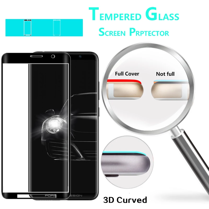 Полное покрытие 3D изогнутая пленка из закаленного стекла для Huawei Mate RS Защитная