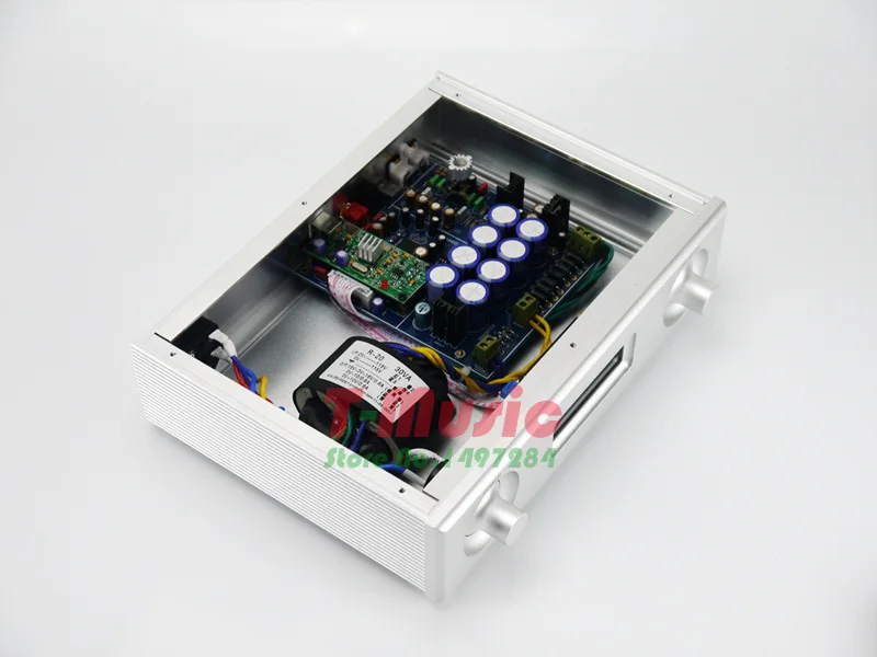 Готовая AK4495 SEQ + AK4118 XMOS XU208 USB DAC декодер доска/32 бит 384K (110 В или 220 В) | Электроника