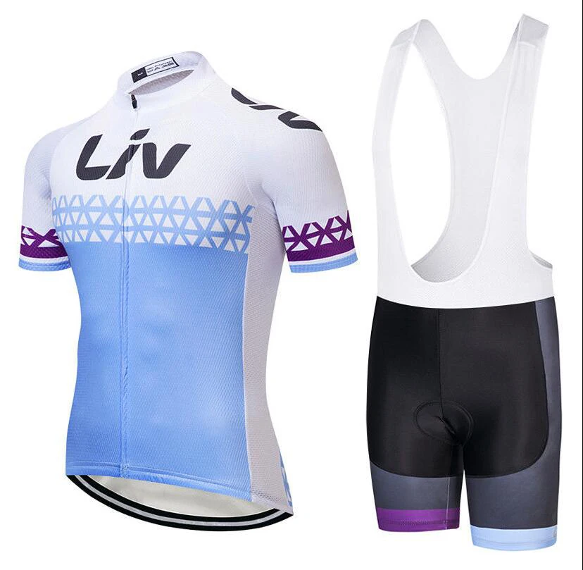 Bib Shorts suit liv летний короткий рукав Велоспорт майки костюм велосипедиста MTB Одежда быстросохнущая гоночная велосипедная одежда Ropa Ciclismo - Цвет: Bib Shorts suit