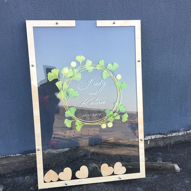 Деревянная подпись доска знак в альбоме личность Узелок свадьба день рождения