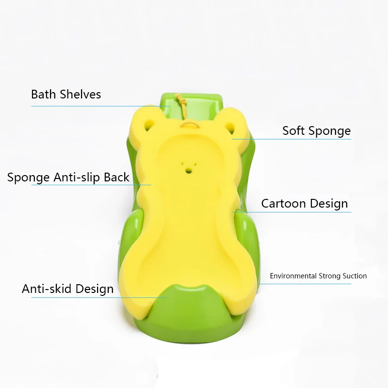 3 вида цветов противоскользящая губчатая поролоновая Подушка для новорожденных