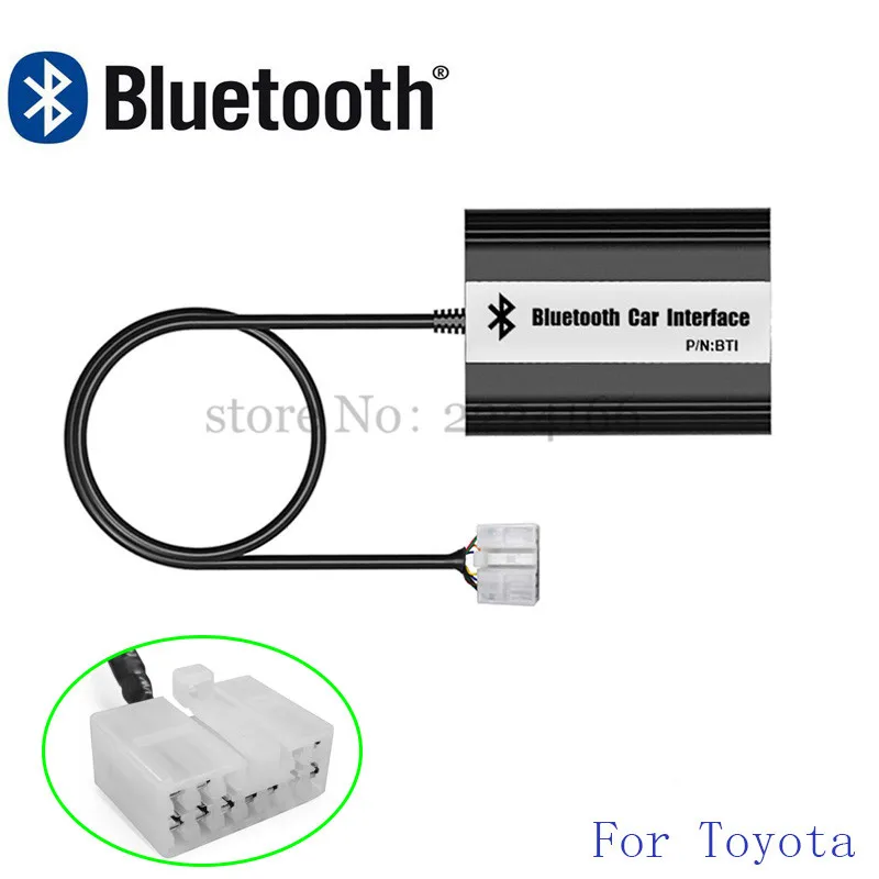 Качественный автомобильный Bluetooth A2DP MP3 музыкальный адаптер для Toyota Lexus Scion AUX USB