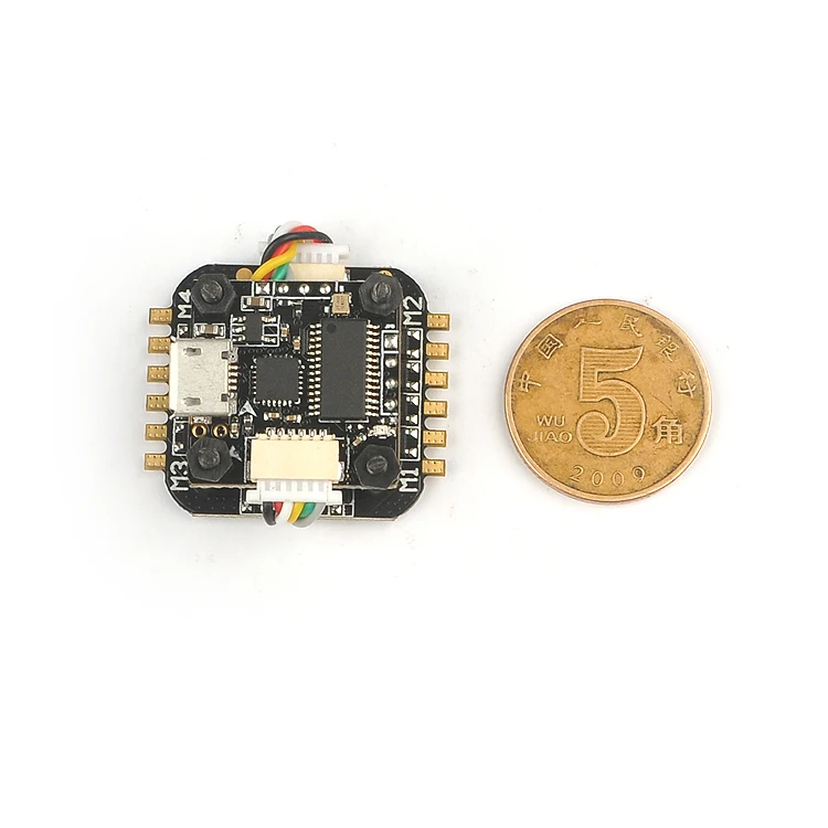 Контроллер полета Super_S mini F3 встроенный Betaflight OSD 6A 4 в 1 BS06D Blheli_S ESC для