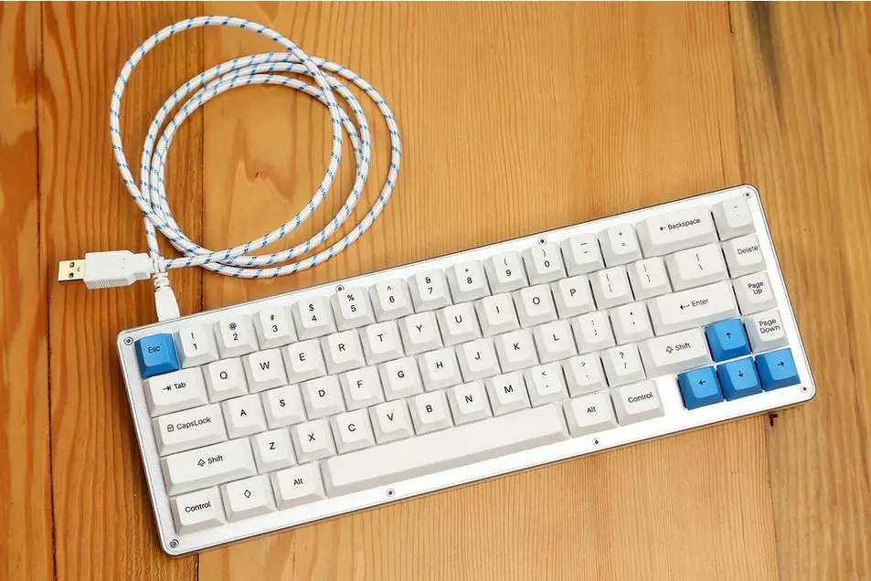 Кабель Whitefox с механической клавиатурой GH60 USB кабель Мини micro порт для покера 2