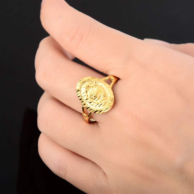 Необычные Длинные овальные кольца золотого цвета специальный дизайн цинковый