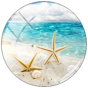 SS15 TAFREE Морская звезда в виде ракушки пейзаж 12 мм/15 мм/16 мм/18 мм/20 мм/25 мм круглый стеклянный кабошон демонстрационный плоский задний вывод - Цвет: SS15