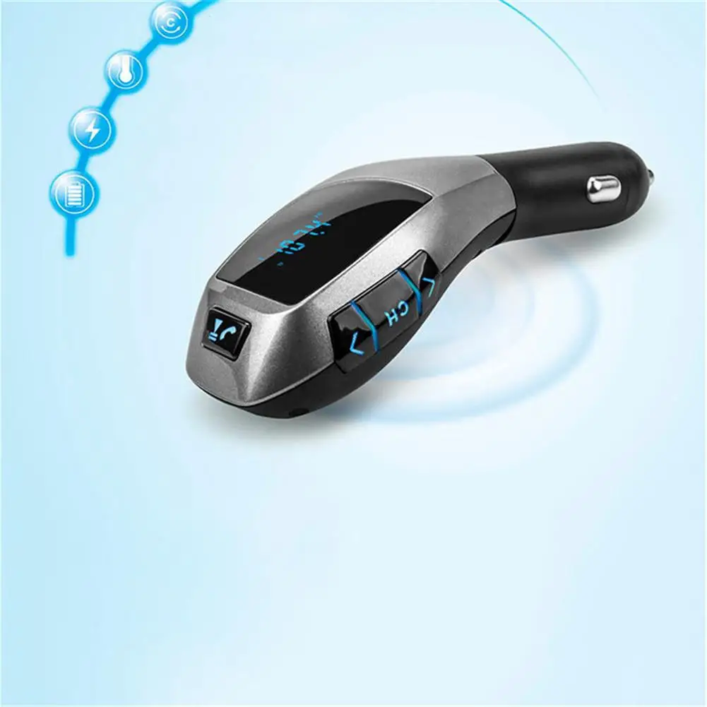 Беспроводной автомобильный mp3-плеер с Bluetooth FM-трансмиттер радио ЖК-дисплей USB