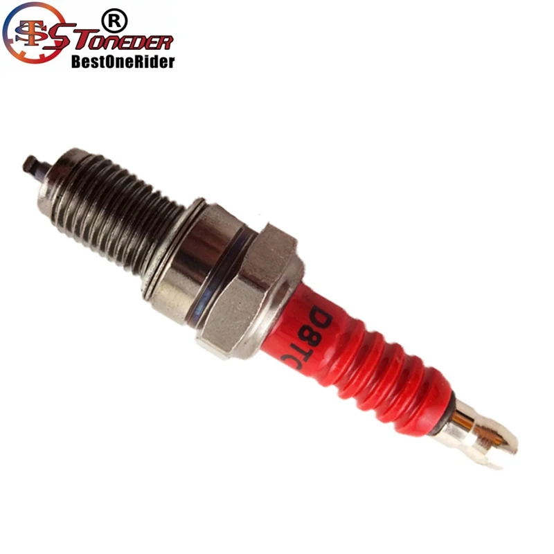 Свеча зажигания STONEDER 2x Red D8TC для двигателя 150 куб. См 200 250 четырехъядерный карт