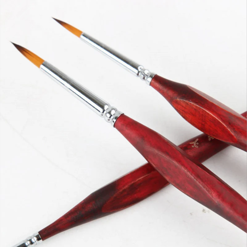 1 шт Кисть для рисования миниатюрная деталь Fineliner Nail Art кисти для рисования волк половина краски кисти для акриловых красок принадлежности
