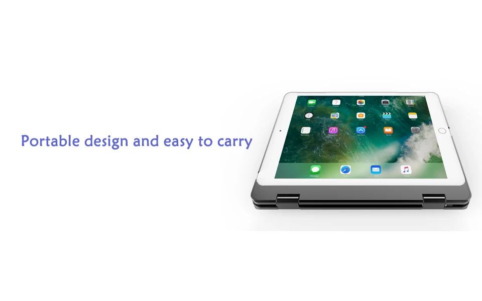 Ультра тонкий беспроводной Bluetooth клавиатура чехол с подсветкой для Apple ios ipad pro 9,7, / ipad, ipad air 1/2