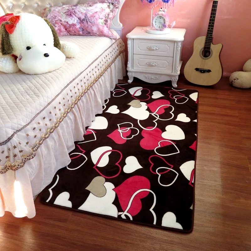 Домашний Спальня стороны кровати анти скольжения Мат/ковер гостиная супер