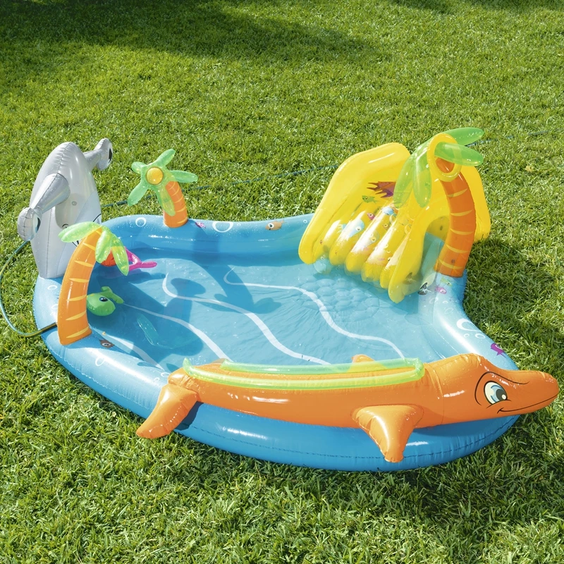 Надувной бассейн для плавания 110 ''надувной морской жизни игровой центр детей