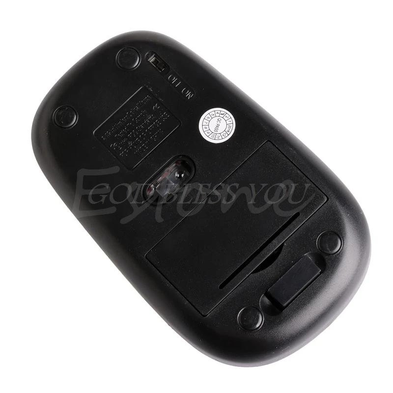 Ультратонкая Беспроводная оптическая мышь Mini USB 2 4G 4 ГГц 1600 DPI Прямая