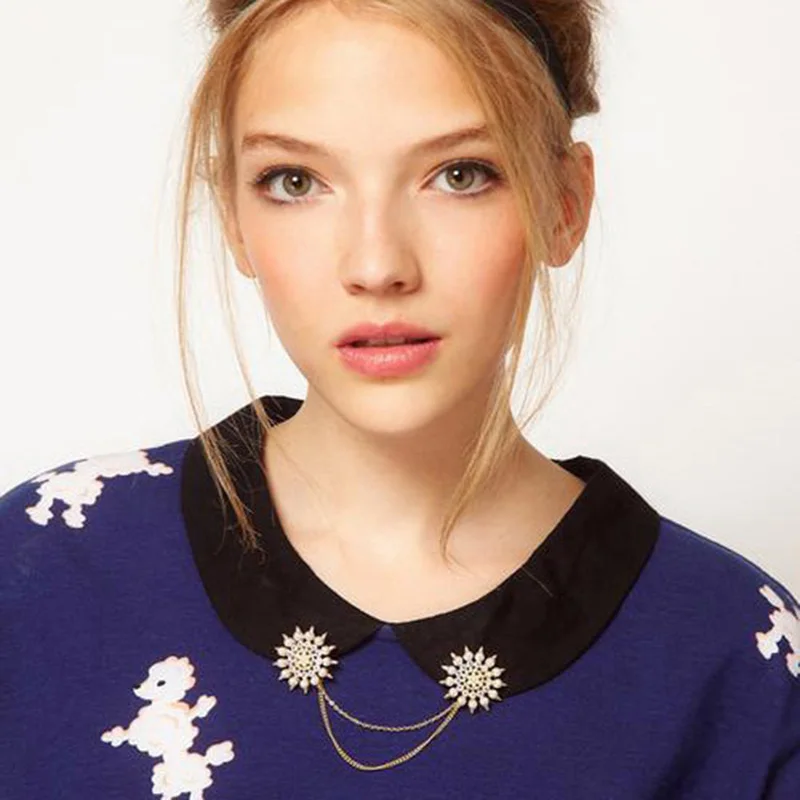 Европейские и американские модели Горячая преувеличенный имитация жемчуга со