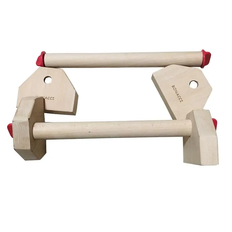 

Russian Style Fitness Equipment Detachable Combination Stretch Stand Wooden Single Double Bars Calisthenics Handstand Push-Ups