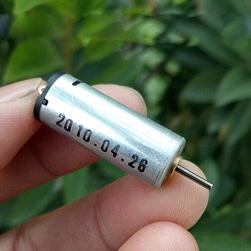 Абсолютно 12*30 мм высокоскоростной двигатель N60 с большим крутящим моментом DC7.2V 25500 об/мин микро двигатель постоянного тока Модель самолета мотор