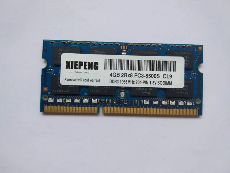 Память для ноутбука 8 Гб 2Rx8 ОЗУ DDR3 2 1066 МГц 4 pc3 8500 RV410 RV411 RV415 RV511 R540 R429 R428 R480