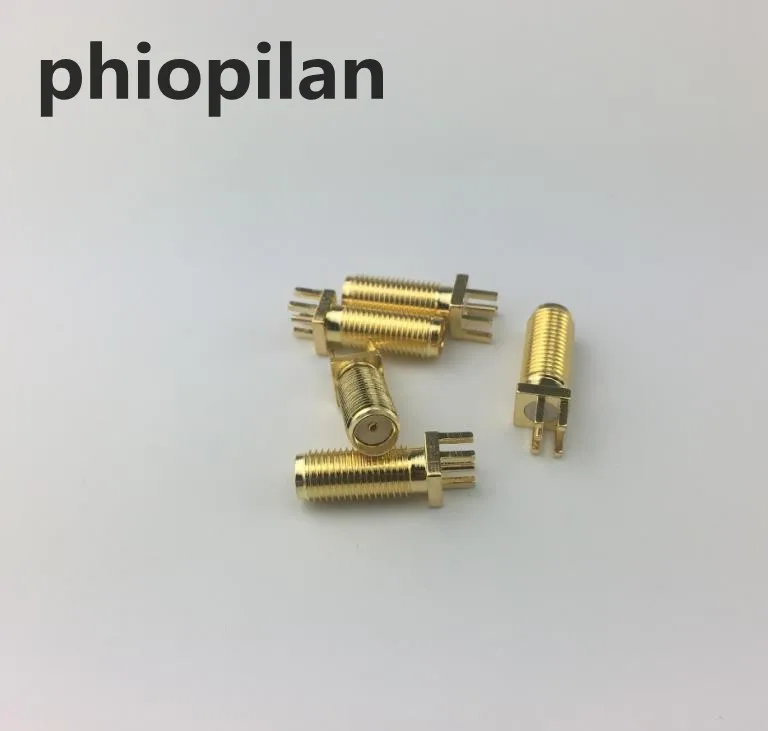 Электрический разъем Phiopilan SMA для монтажа на печатную плату диаметр 22 5 мм длина