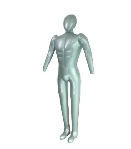 Модный мужской реалистичный надувной манекен для одежды торс искусственная кожа