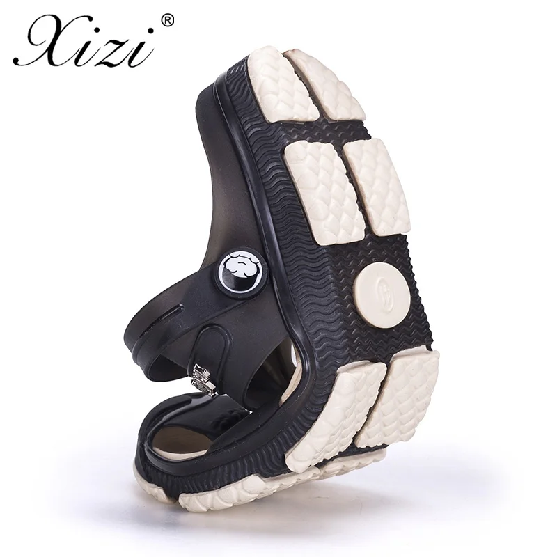 Xizi/мужские повседневные шлепанцы для прогулок на открытом воздухе Мужские