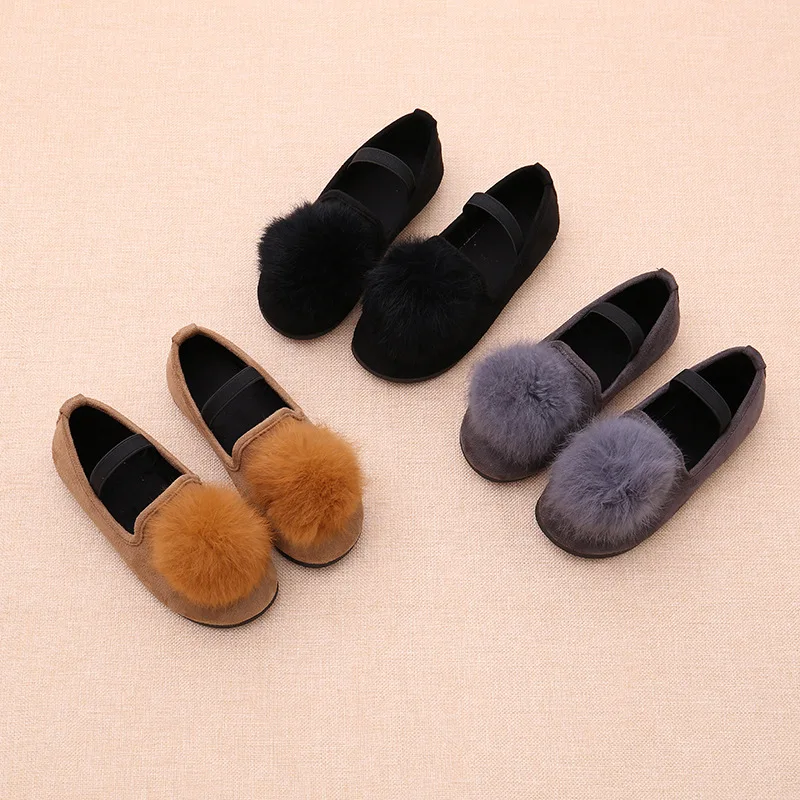 

Autumn Winter New Children Girls Flat Shoes Kids Casual Princess Shoes Black Khaki Grey 3T 4T 5T 6T 7T 8T 9T 10T 11T 12T 13T 14T